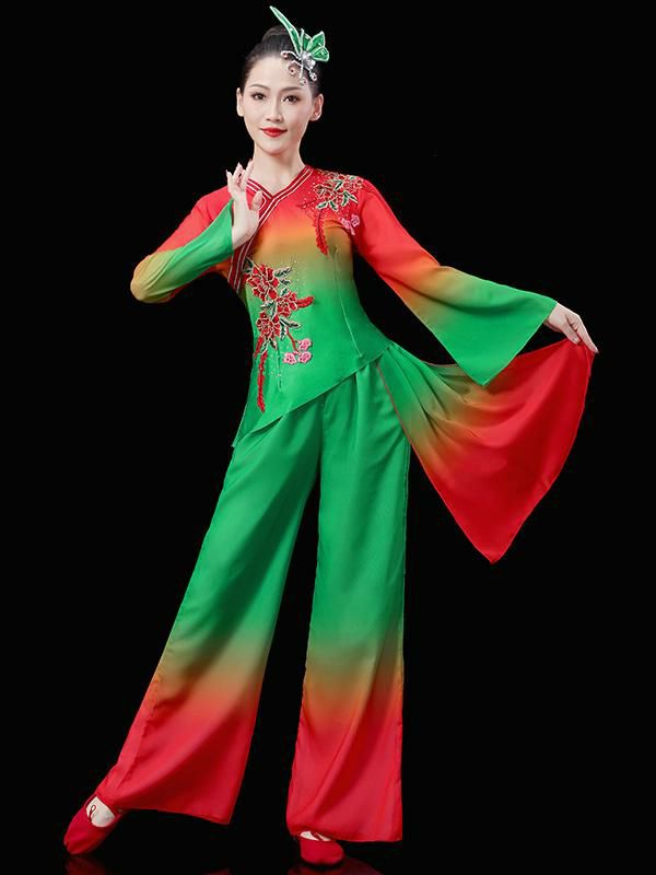 Holidays Costumes |  Adult’s Chinese Costumes Pink Asian Flower Polyester Set Pants Holidays Costumes Hobbies Holidays Costumes