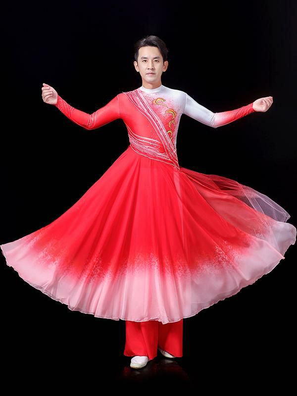 Holidays Costumes |  Adult’s Chinese Costumes Red Asian Rhinestone Polyester Set Dress Holidays Costumes Hobbies Holidays Costumes