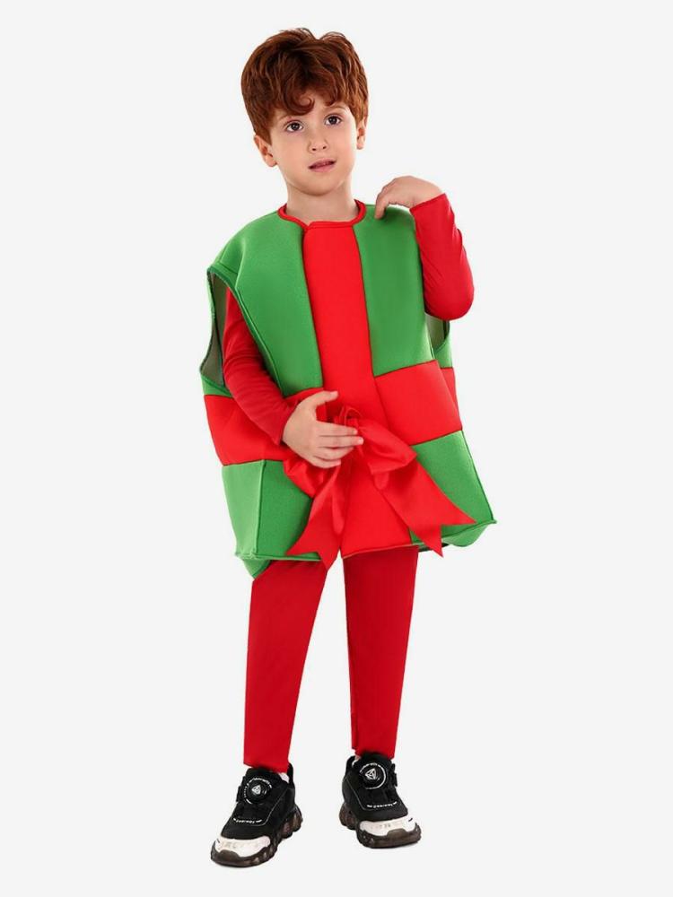 Holidays Costumes |  Kid Christmas Cosplay Christmas Gift Box Costumes Hobbies Holidays Costumes