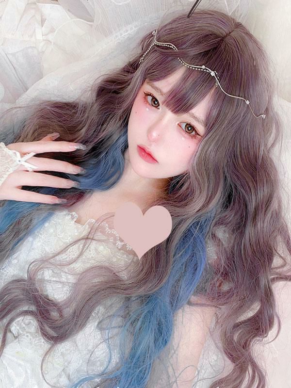 Lolita Clothing |  Harajuku Fashion Lolita Wig Long Heat-resistant Fiber Taupe Lolita Accessories Hobbies Lolita Clothing