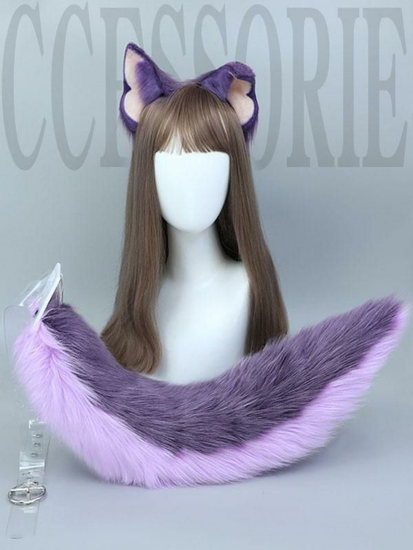 Lolita Clothing |  Purple Lolita Accessories Headwear Polyester Fiber Miscellaneous Hobbies Lolita Clothing