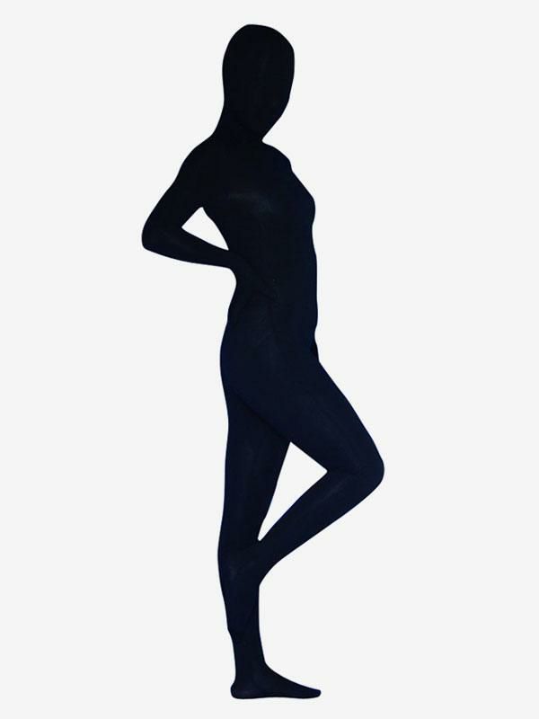 Zentai |  Halloween Morph Suit Unisex Black Lycra Spandex Zentai Suit Hobbies Zentai